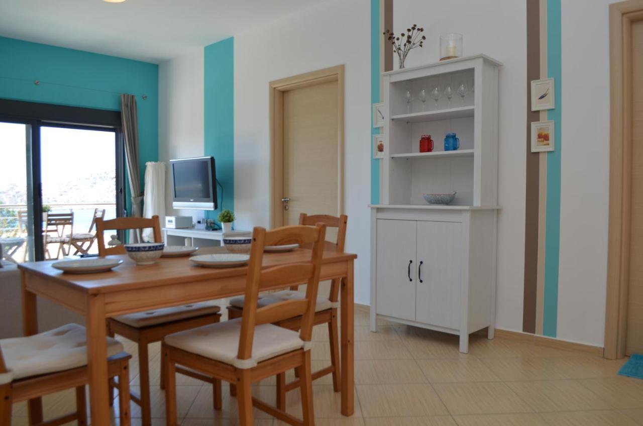 Paul Apartments Sarande Bagian luar foto